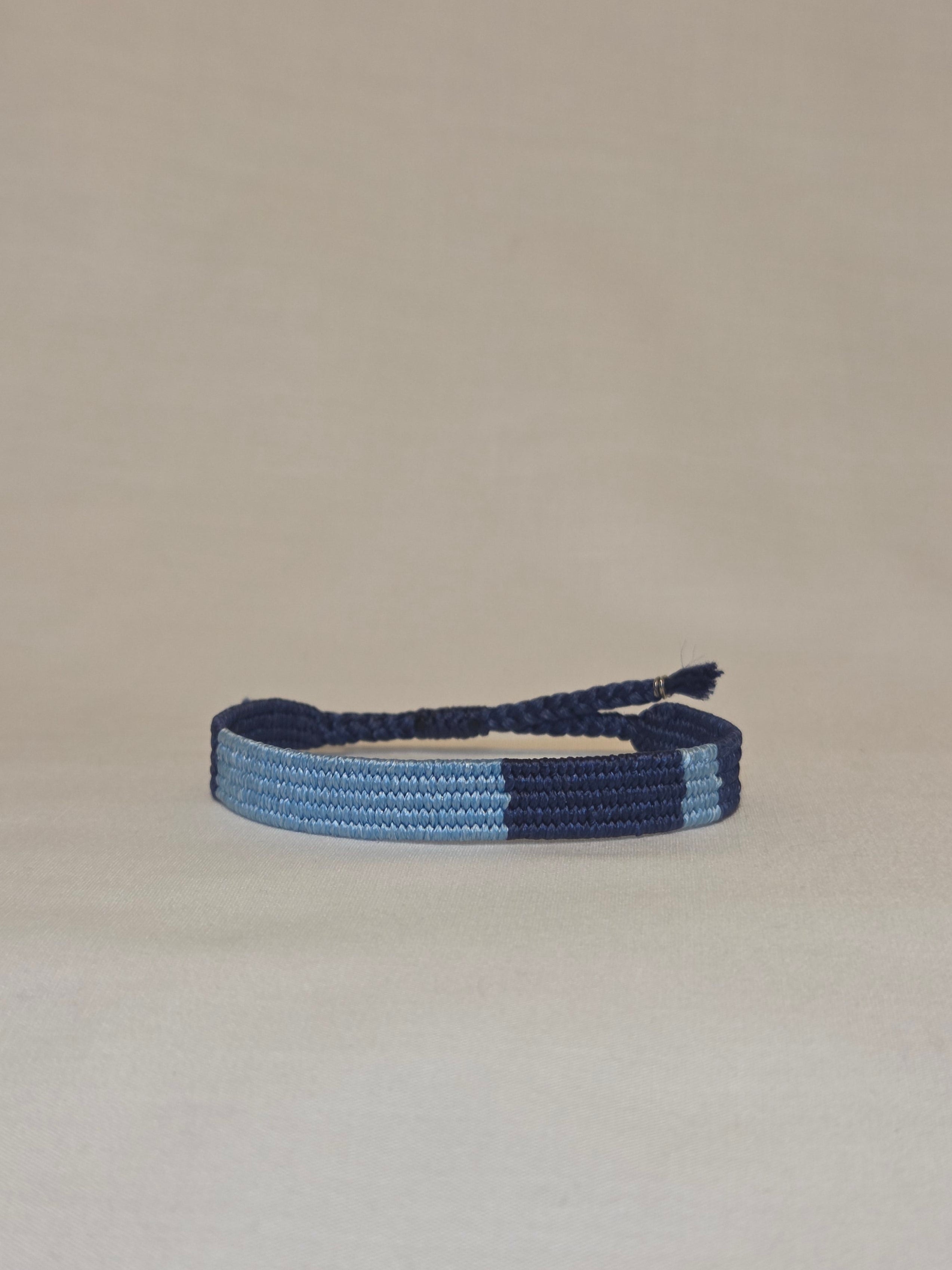 Loom woven bracelet