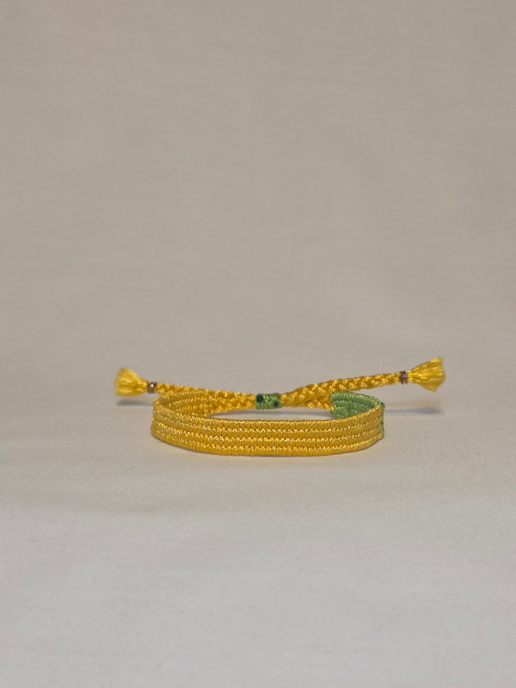 Loom woven bracelet